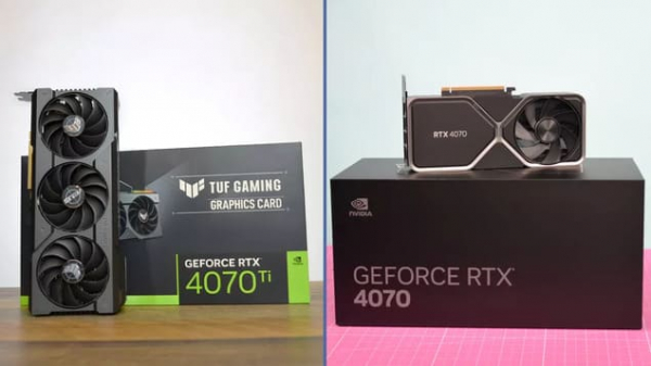 Сравнение RTX 4070 против RTX 4070 Ti