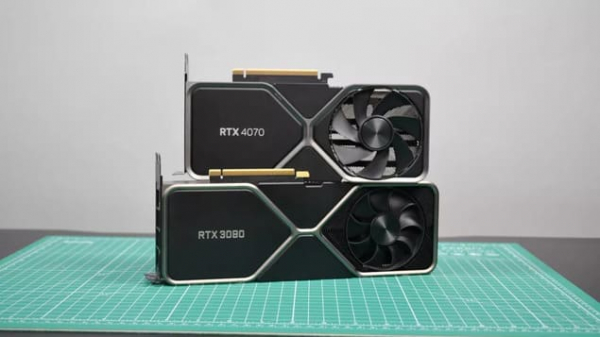 Сравнение: Nvidia RTX 4070 против RTX 3080